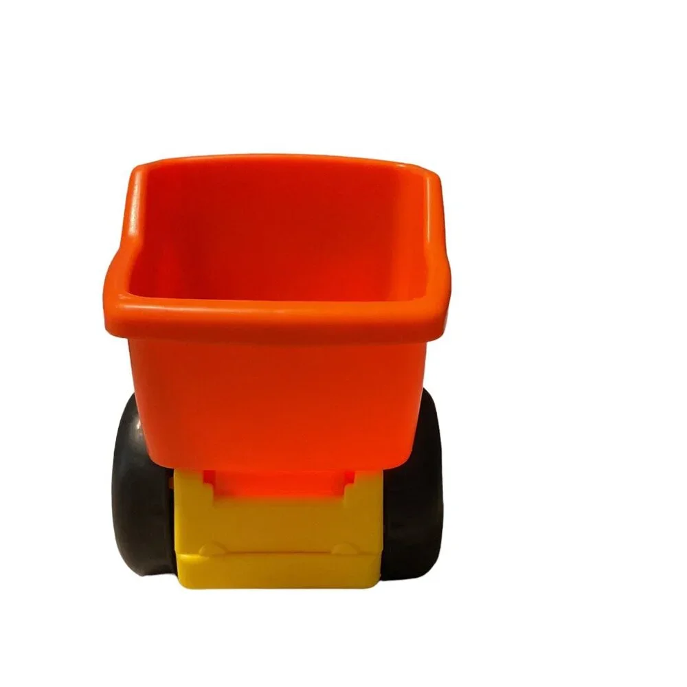 Fisher-Price Little People Dump Truck With Driver & Construction Worker Figure